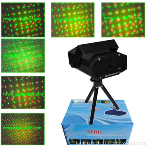 Mini Laser Light Show 12V electronic mini project